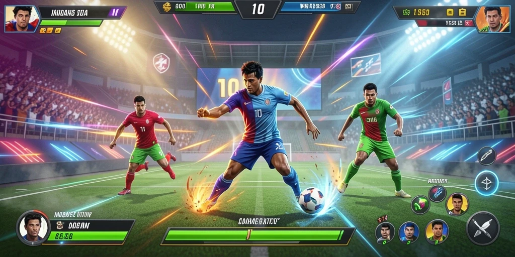 Fitur interaksi antar pemain yang seru dan kompetitif.