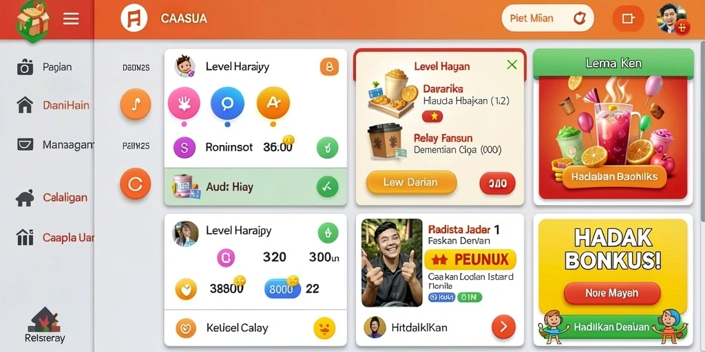 Grafis berkualitas tinggi yang memukau mata.