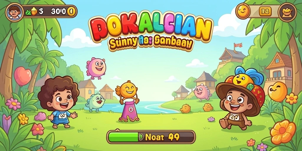 Tantangan menarik di setiap level permainan.